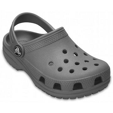 Crocs Classic Boys' Clogs Grey | Australia 1421JPQJ